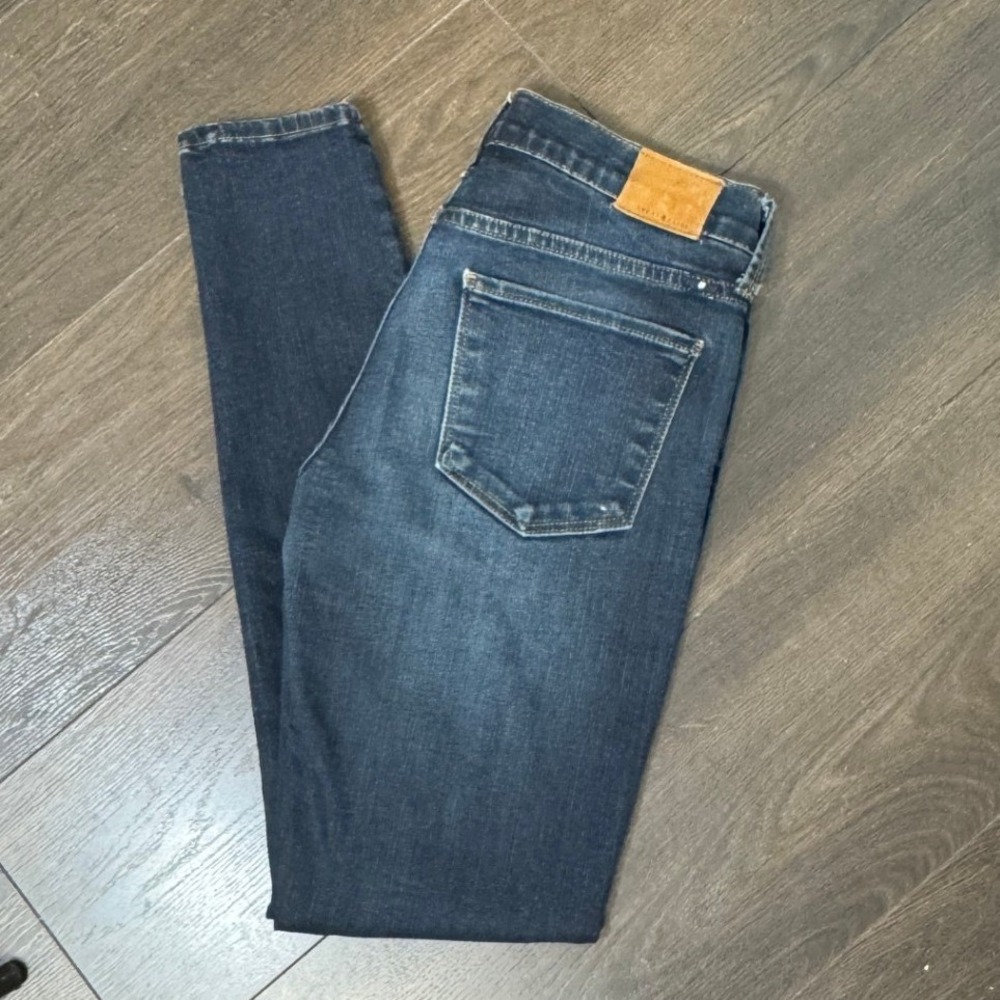 Lucky Brand Jeans Brooke Skinny 2 26 Dark Wash Denim Womens Low Rise Stretch‎